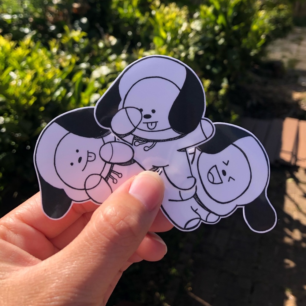 bts/bt21 sticker sets